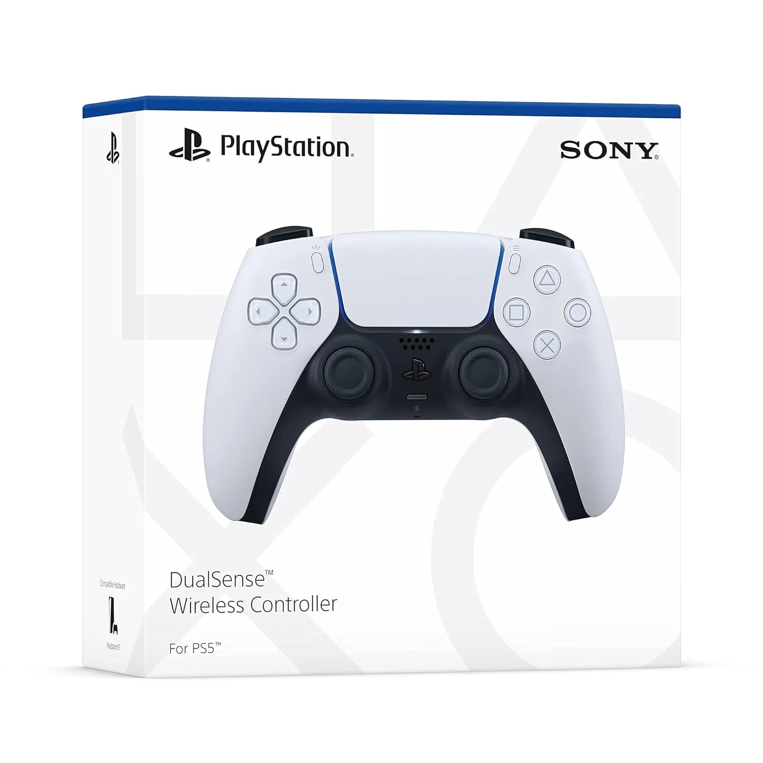 Sony PlayStation 5 Console Slim Disc Edition with Extra Dualsense White Controller Bundle
