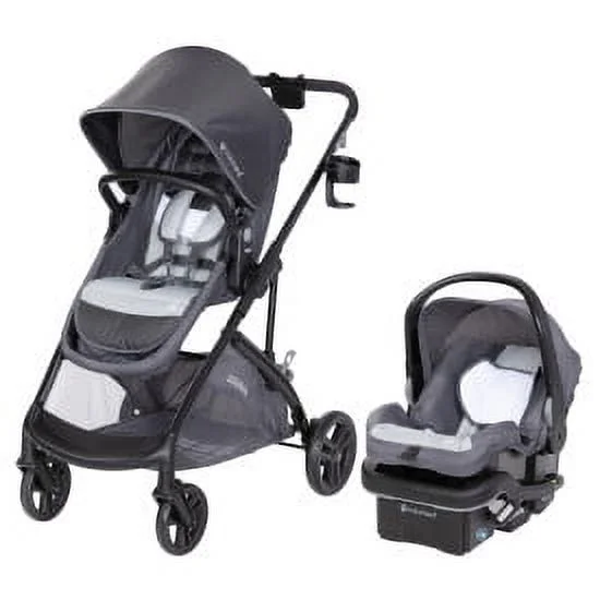 Baby Trend Sonar Switch 6-in-1 Modular Travel System with EZ-Lift PLUS Infant Car Seat - Desert Cloud - Gray