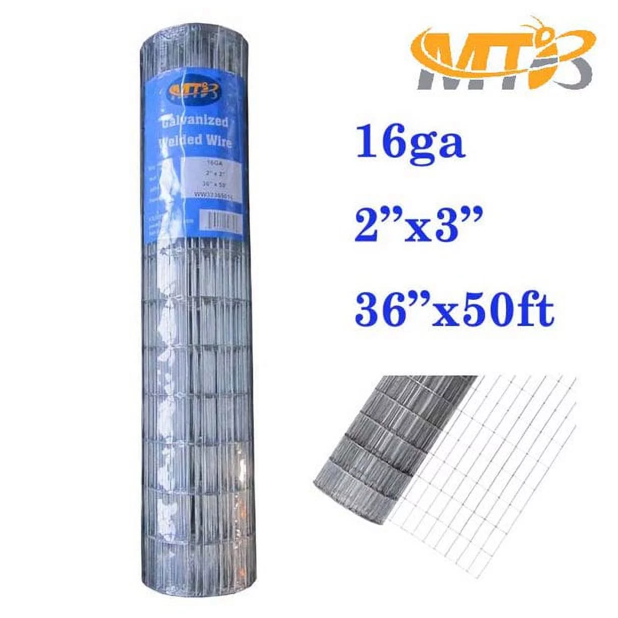 MTB Galvanized Welded Wire Mesh Garden Economy Fence 36