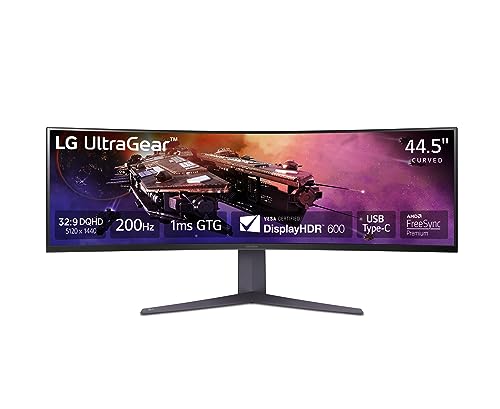 LG Ultragear Curved Gaming Monitor (Renewed)