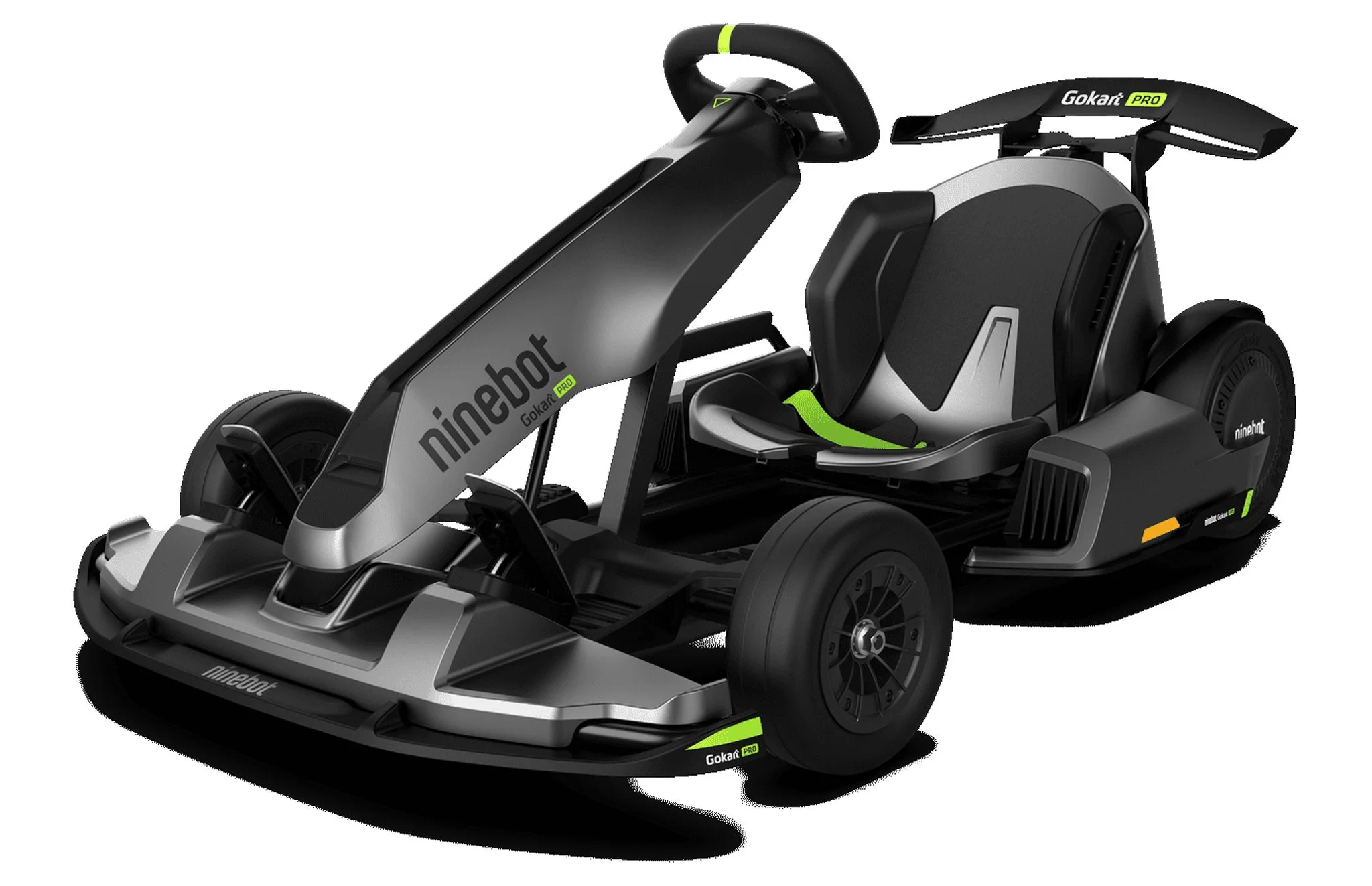 Segway Ninebot Electric GoKart Pro, 23 Miles Range, 15.5MPH, W. Capacity 220lbs, Outdoor Race Pedal Go Karting Car for Kids & Adults, Black