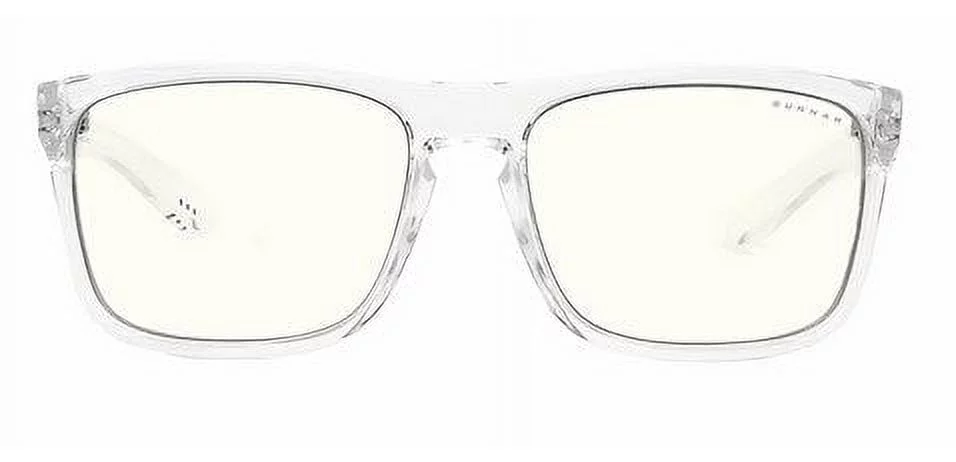 Gunnar Technology Eyewear Intercept Frame Color: Crystal, Lens Color: Clear