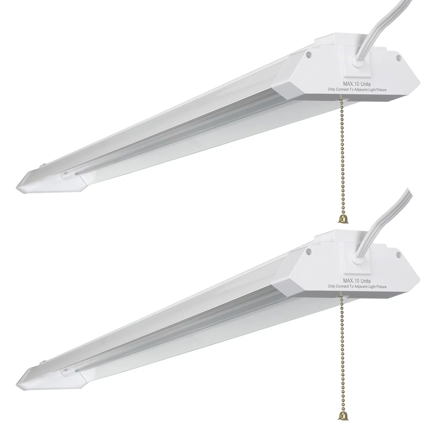 Honeywell 5000 Lumen Aluminum LED 4-Ft. Shop Light (2-Pack)