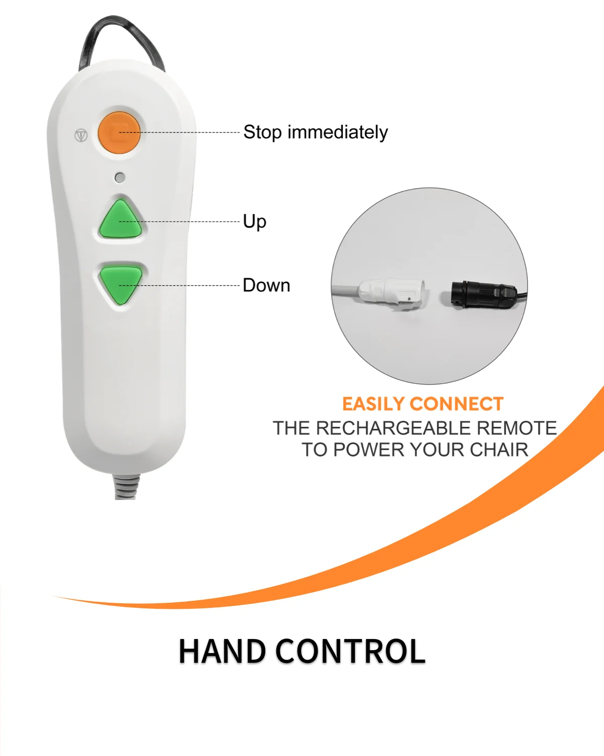 Electric Chair Lift, Get up from Floor, Floor Lift, Can Be Raised to 20” Help You Stand Up Again, Weight Limit 300 lbs, Item Weight 30 lbs