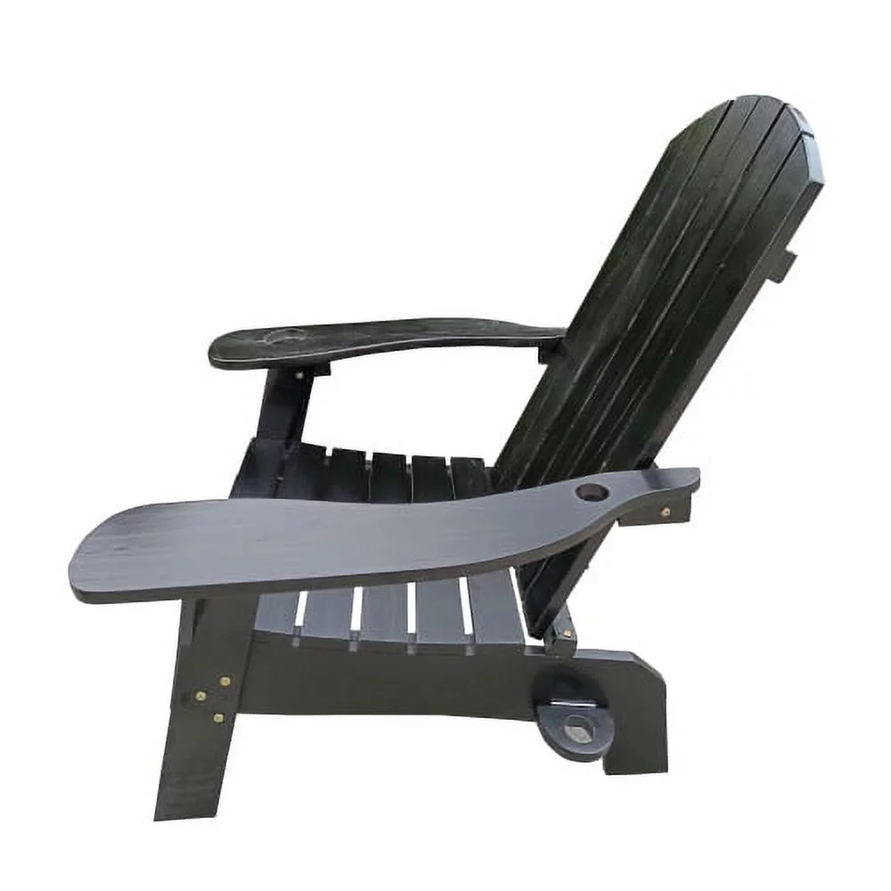 Wehilion Folding Chair, Plastic Outdoor Furniture, Fire Pit Chairs,Lawn Chairs for Garden/Backyard/Deck/Pool