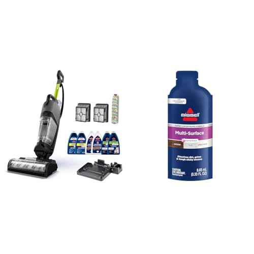 BISSELL® CrossWave® HydroSteam™ Wet Dry Vac, Multi-Purpose Vacuum, Wash, and Steam, Sanitize Formula Included, 35151