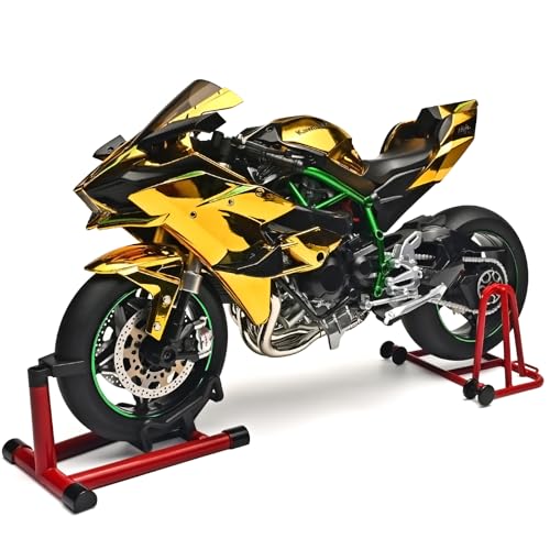 Die Cast Motorcycle 1:6 Scale for Kawasaki H2R Motorcycles Alloy Racing Motorcycle Model Power Toy Motorcycles Collection Kawasaki Model Motorcycles