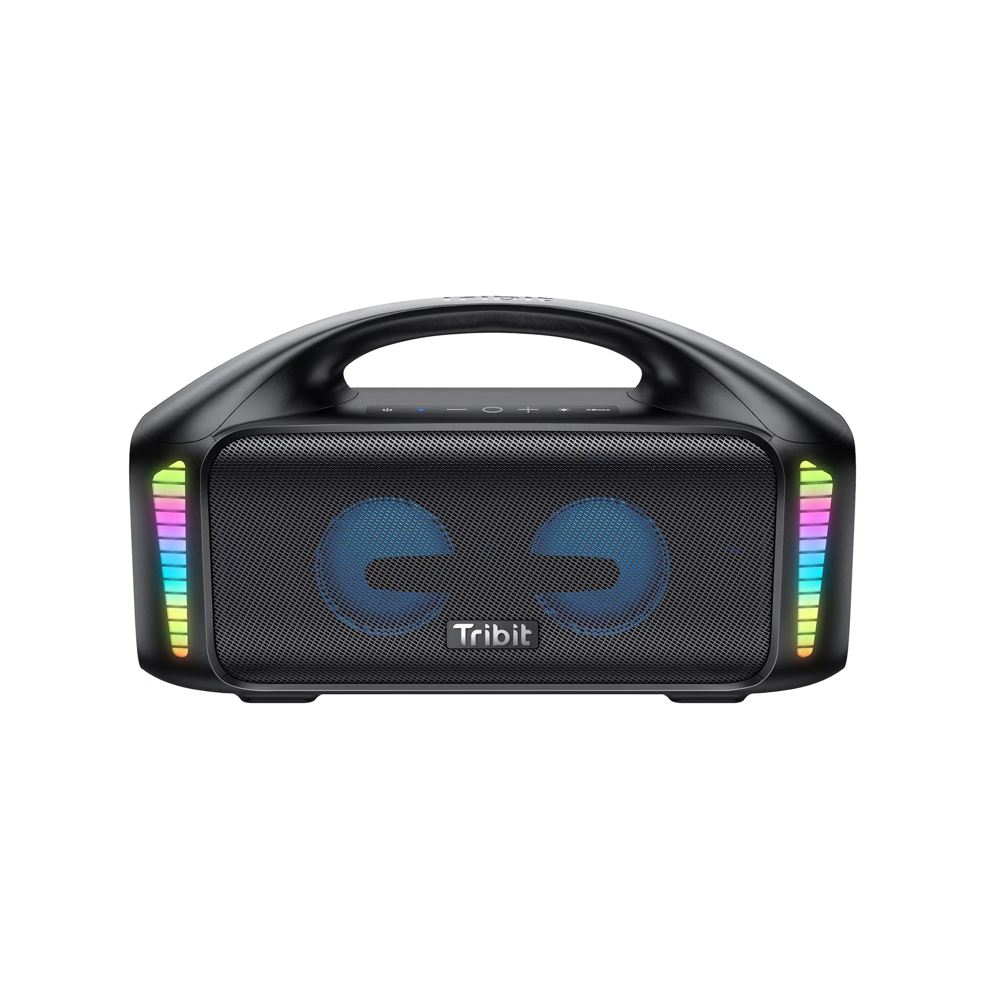 Tribit StormBox Blast Portable Speaker,90W Stereo Sound Loud Speaker with XBass,IPX7 Waterproof Bluetooth Speaker LED Light, PowerBank, Bluetooth 5.3, Custom EQ, 30H Playtime Party