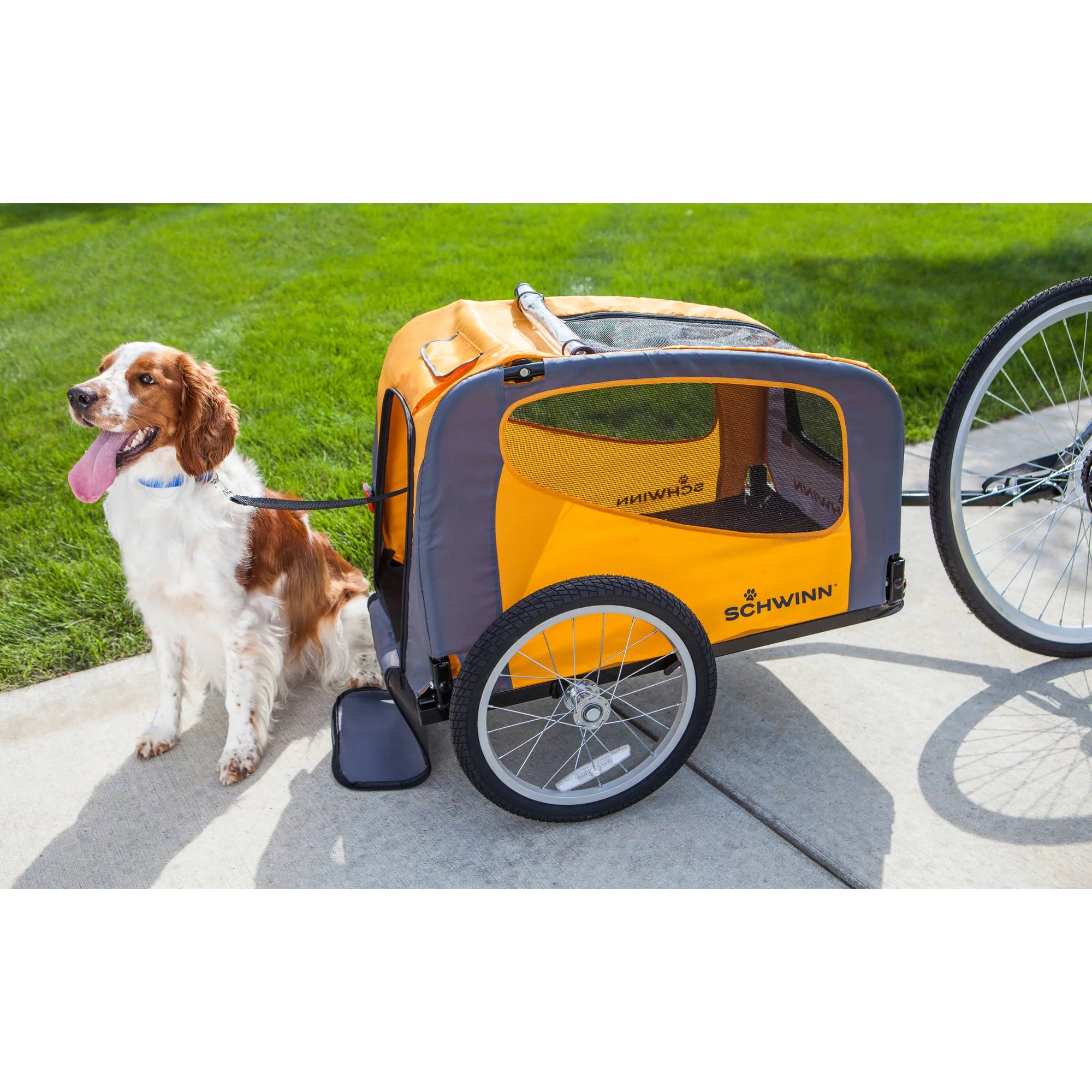 Schwinn Rascal Bike Pet Trailer, Orange