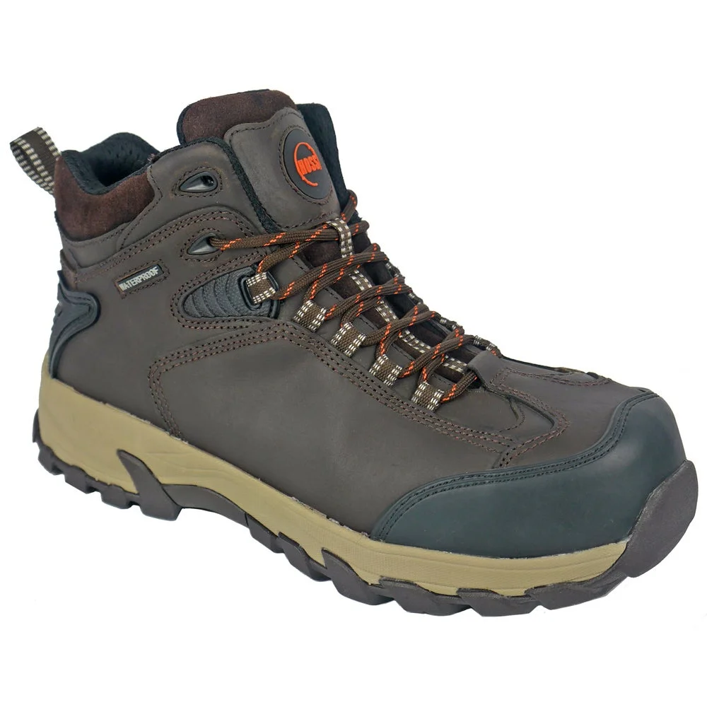 HOSS Boots Men's Frontier Composite Toe Hiker Work Boots