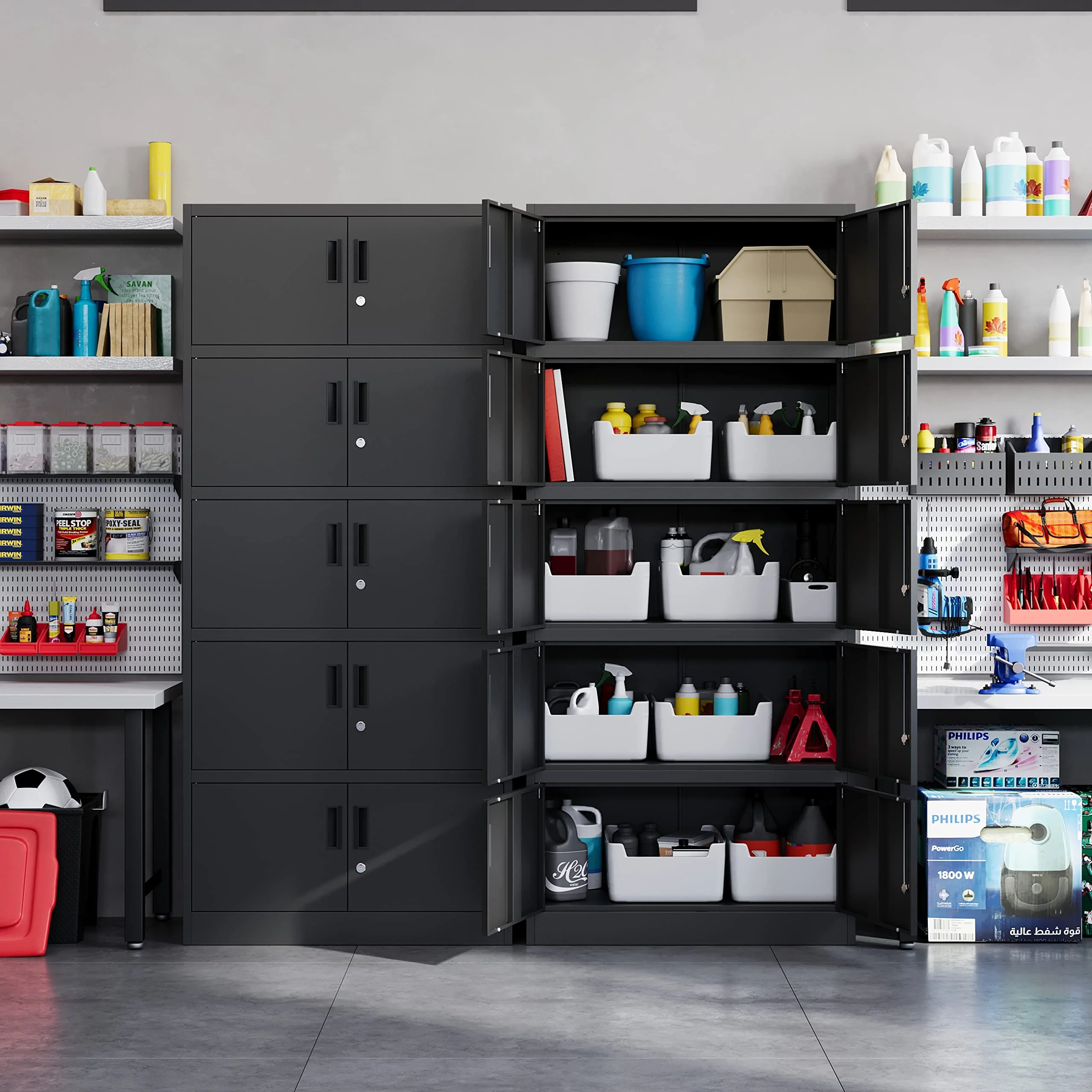 STANI STANI Metal Storage Cabinet with Lock - 71