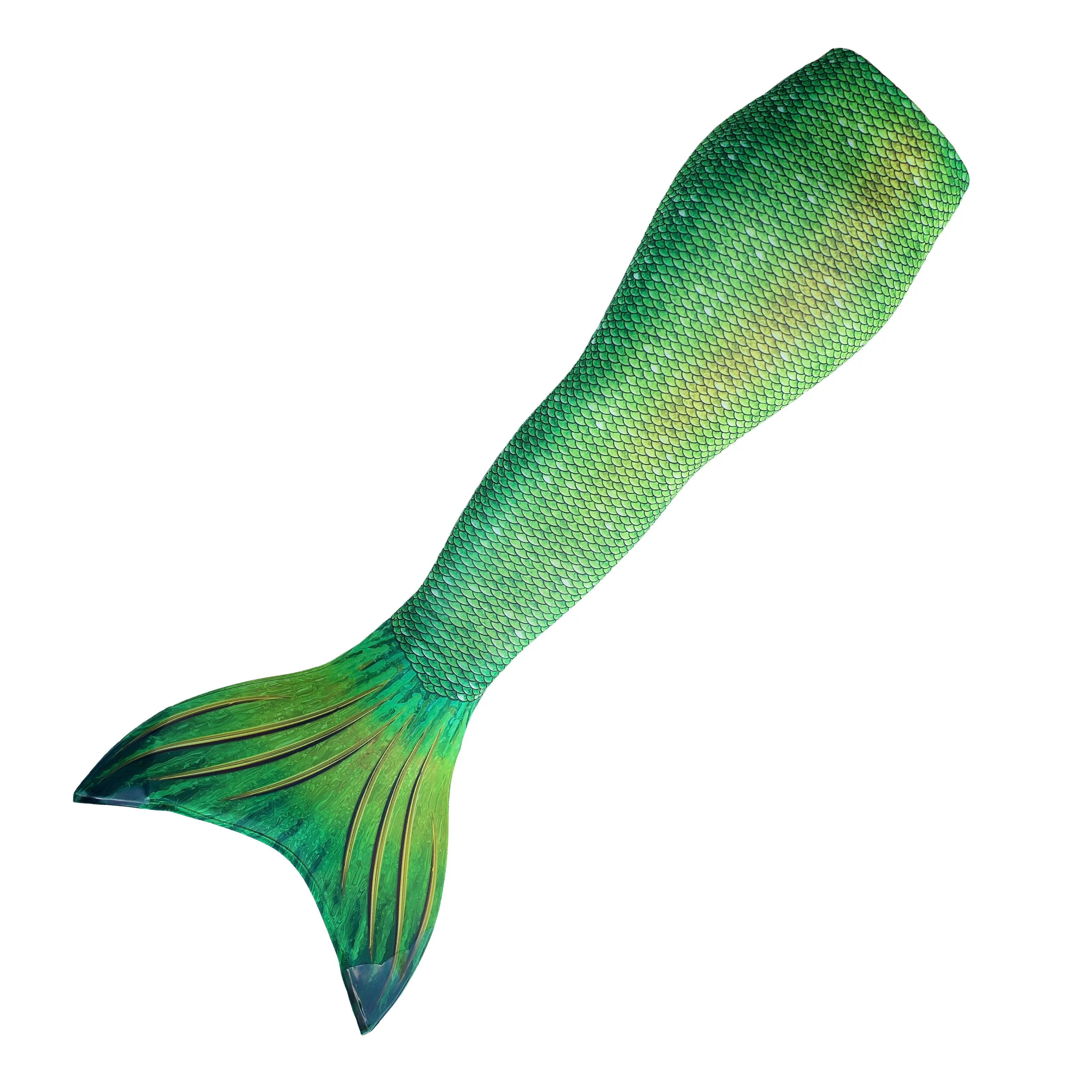 Sun Tail Mermaid Lime Rickey Tail Skin, Teen/Adult Size Junior Medium (Monofin not included.)