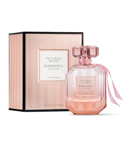 Victoria's Secret Bombshell Seduction Eau de Parfum, Notes of White Peony, Sage & Velvet Musk, Perfumes for Women (1.7 oz)
