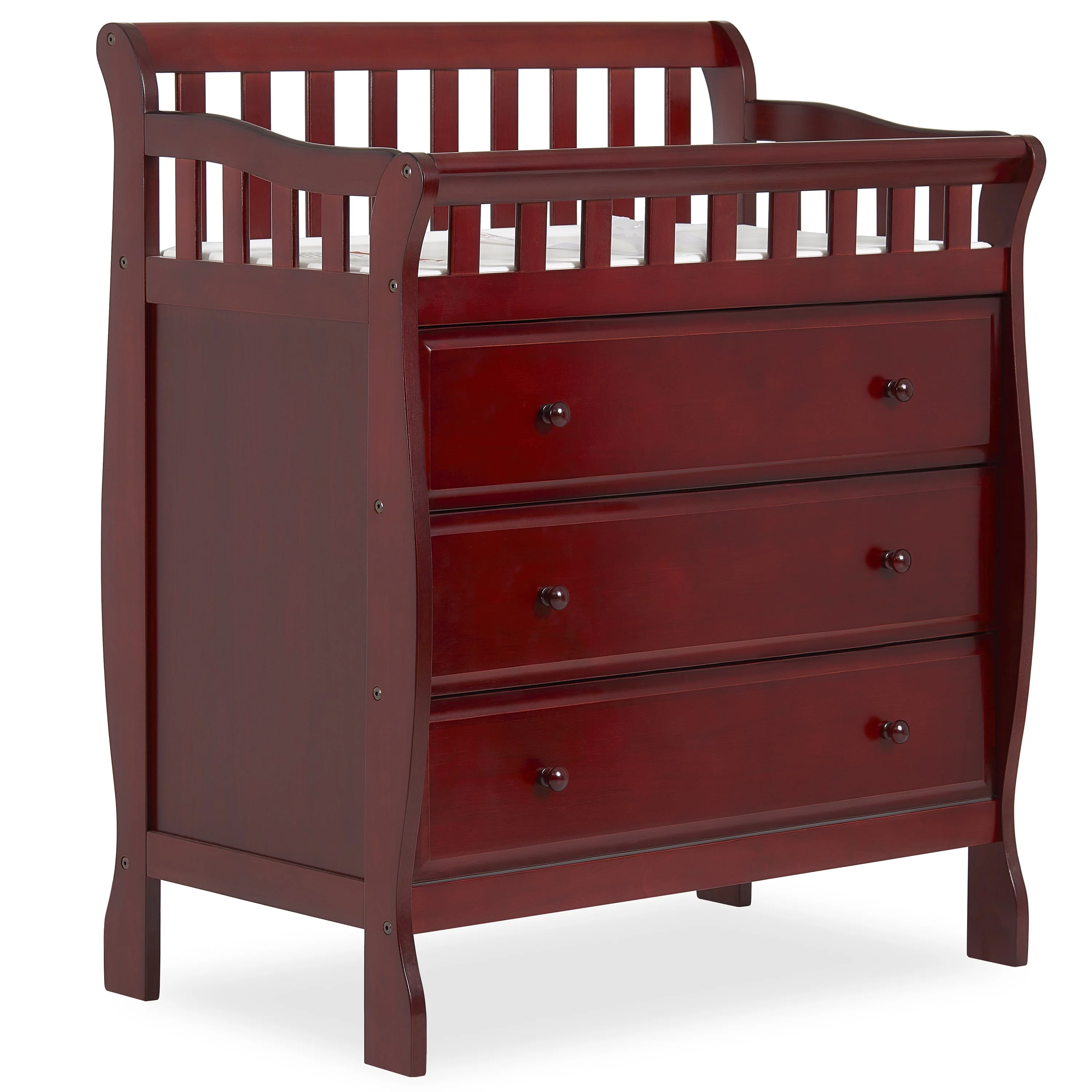 Dream On Me Marcus Changing Table And Dresser, Cherry