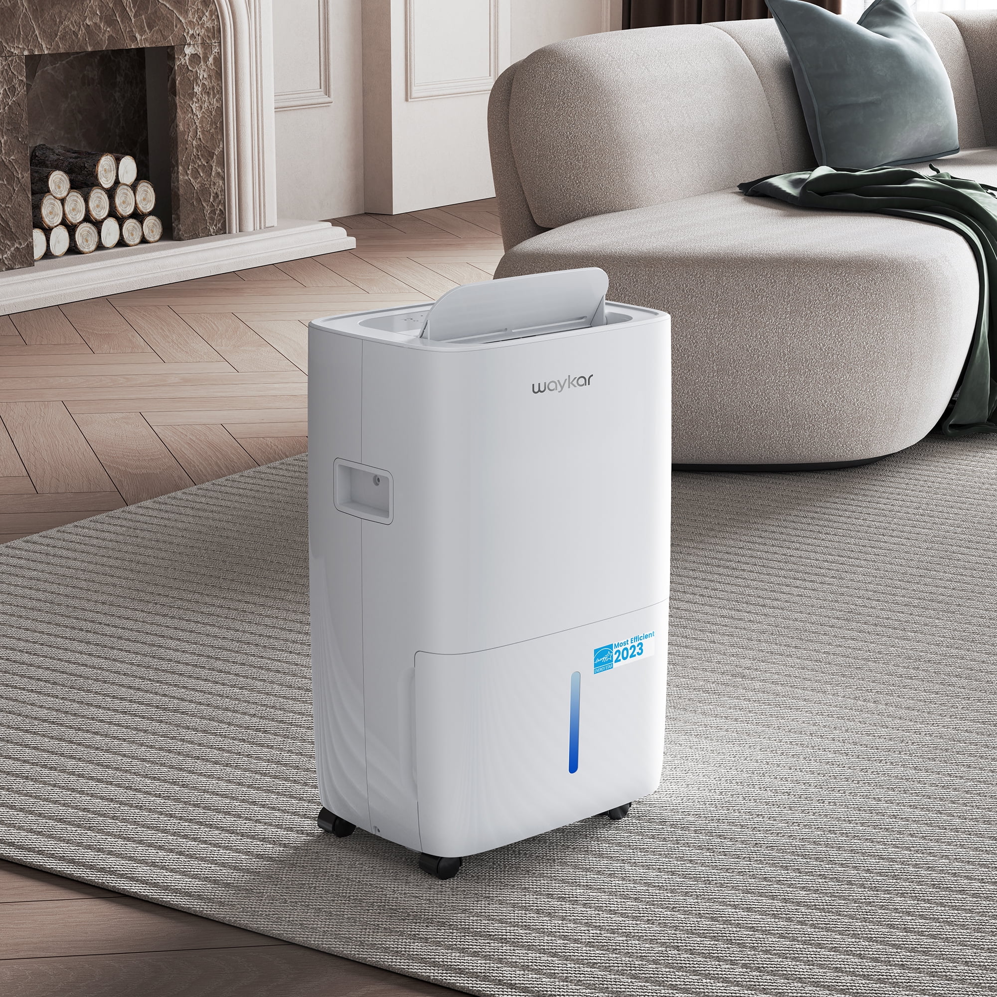 Sitvon Energy Star Dehumidifier  with Pump 7000 Sq. Ft - Ideal for Large Rooms, Home Basements and Whole House - Powerful Moisture Removal and Humidity Control - 150 Pint