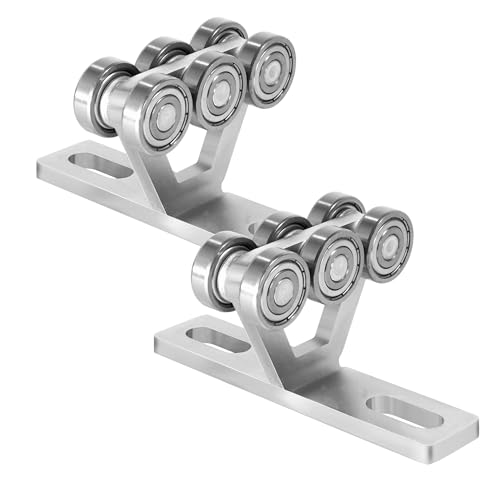 Hoist Trolley for PA200-1000 Electric Hoist 6 Wheel Trolley Assembly for use with Unistrut 1-5/8