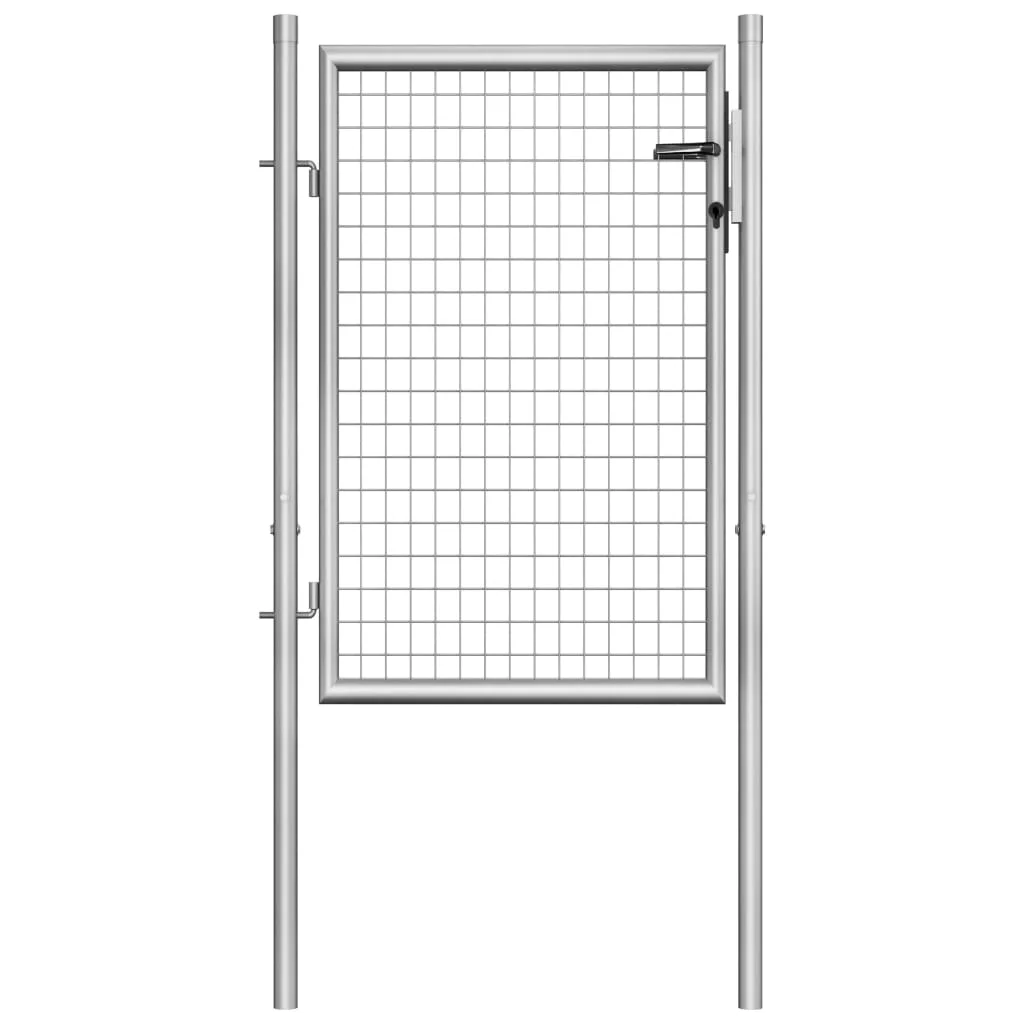 Andoer Garden Gate Galvanized Steel 41.3