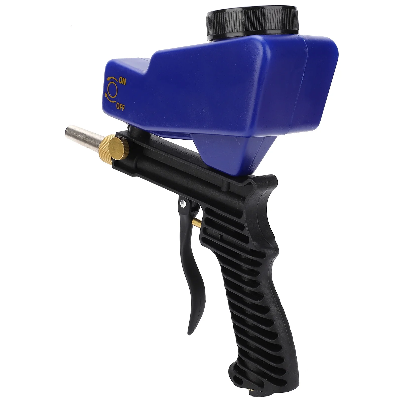 Gravity Feed Sandblasting  Air Sand Blaster Spray Handheld Tool 70-150 PSI 6000RPM