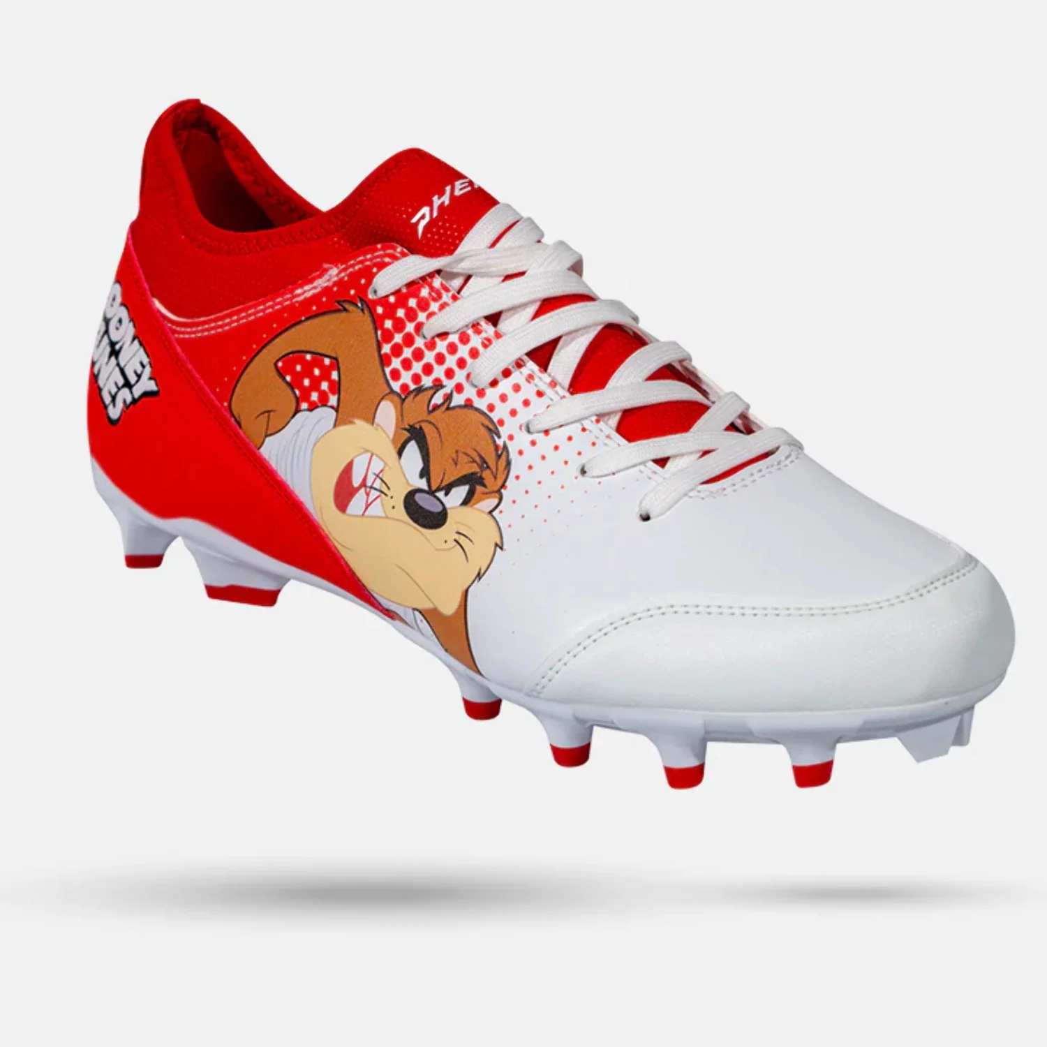 Looney Tunes Football Cleats - Tasmanian Taz Devil - Velocity 3.0 by Phenom Elite