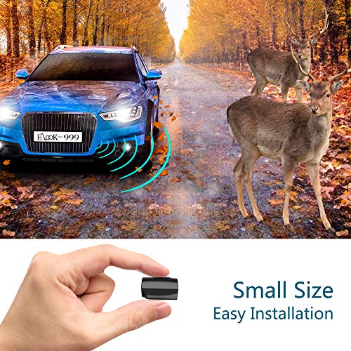 Elook Deer Warning Whistles Device for Car, Save Deer Whistle with Upgraded Acrylic Double-Sided Tape, Mini Size, 2 Pack (Patent Registered)