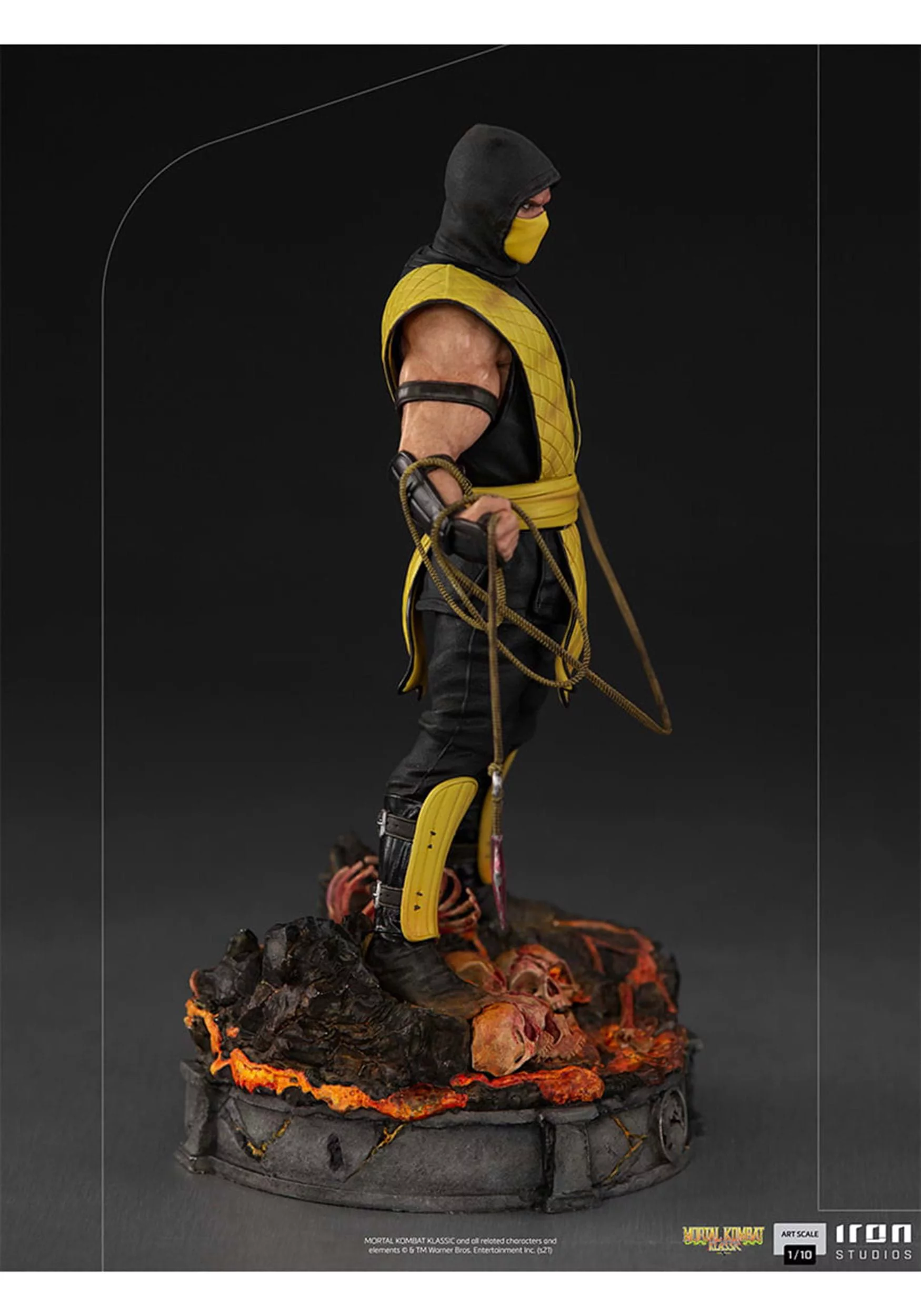 Iron Studios - Mortal Kombat - Scorpion Art Scale 1/10  [COLLECTABLES] Statue, Collectible