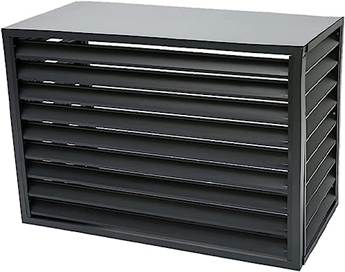 air Conditioner Fence for Outside Units Outdoor Privacy Fence Panels,AC Covers for Outside to Hide Air Conditioner & for Outdoor Privacy, Aluminum Alloy Space Divider Trash Can Enclosure Flower Stan