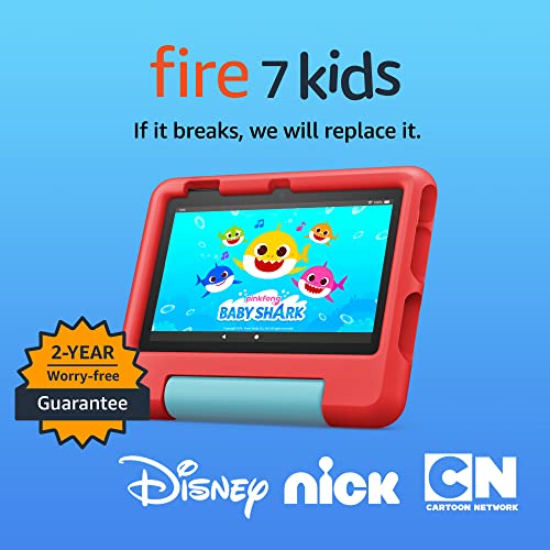 Amazon Fire 7 Kids tablet (newest model) ages 3-7. Top-selling 7