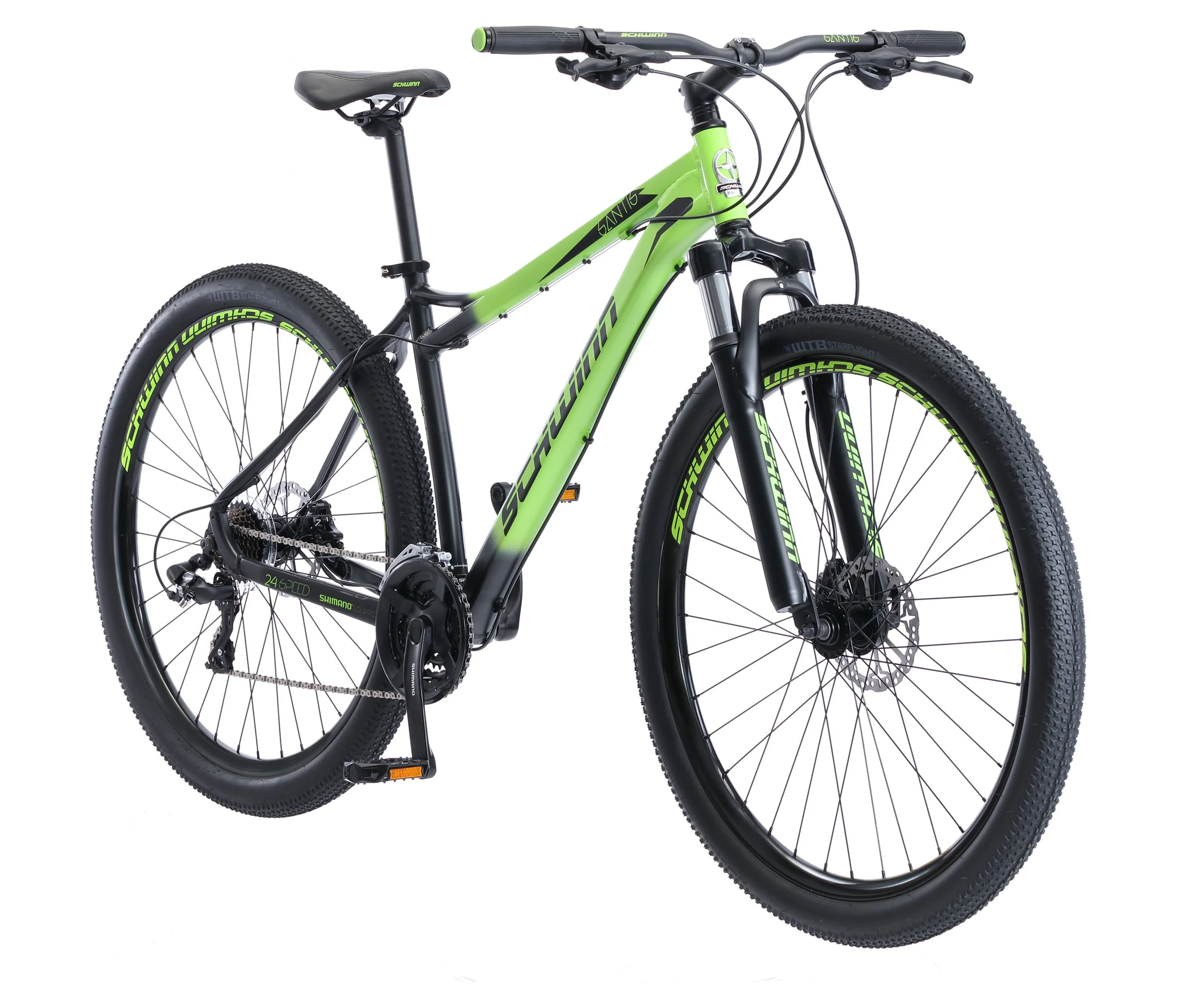 Schwinn Santis Mountain Bike, 24-speed, 29 inch wheels, grey