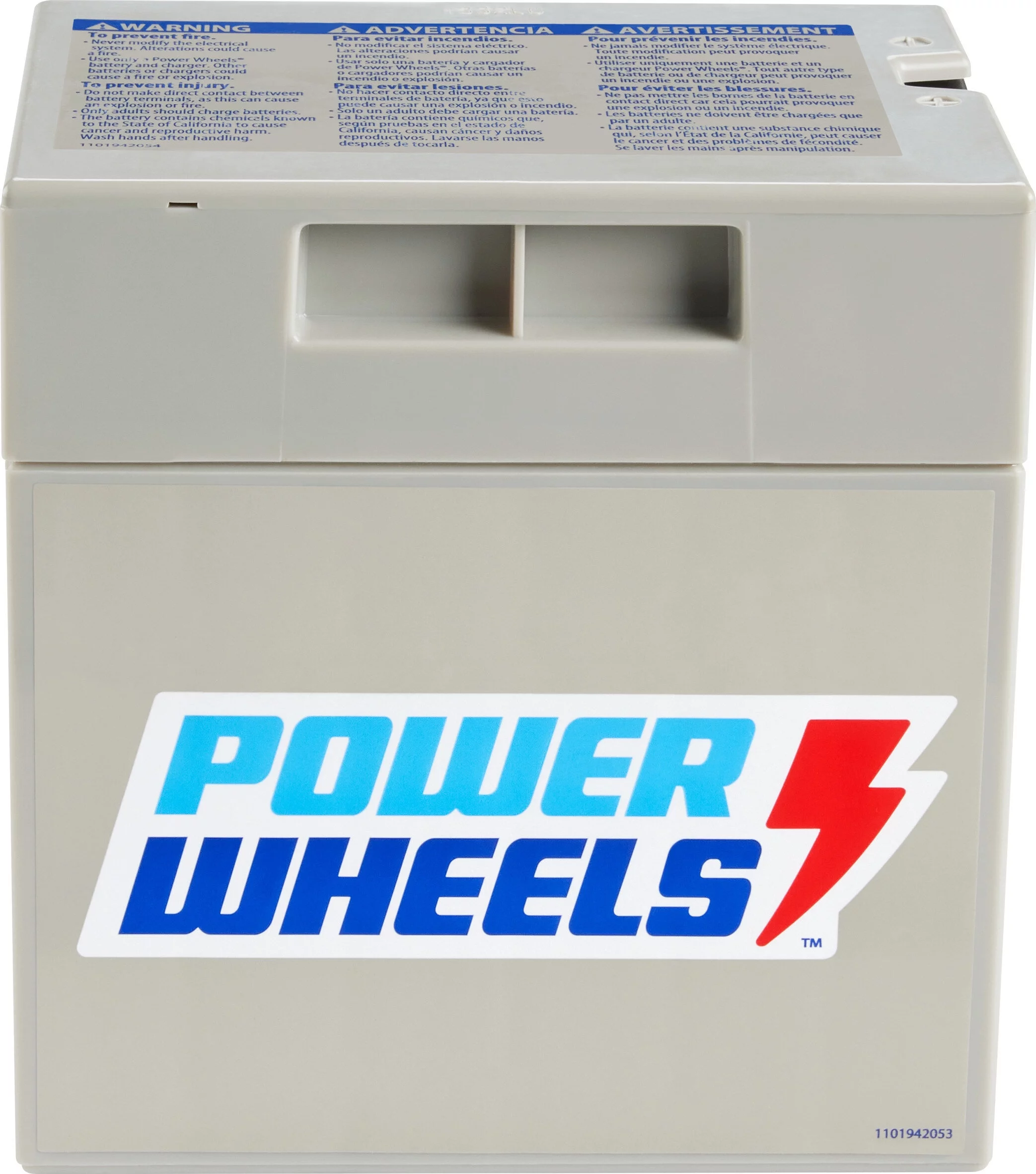 Power Wheels Replacement Battery 12-Volts Rechargeable for Preschool Ride-on Vehicles