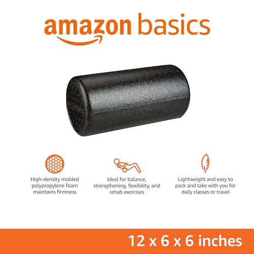 Amazon Basics High Density Foam Roller for Exercise and Recovery