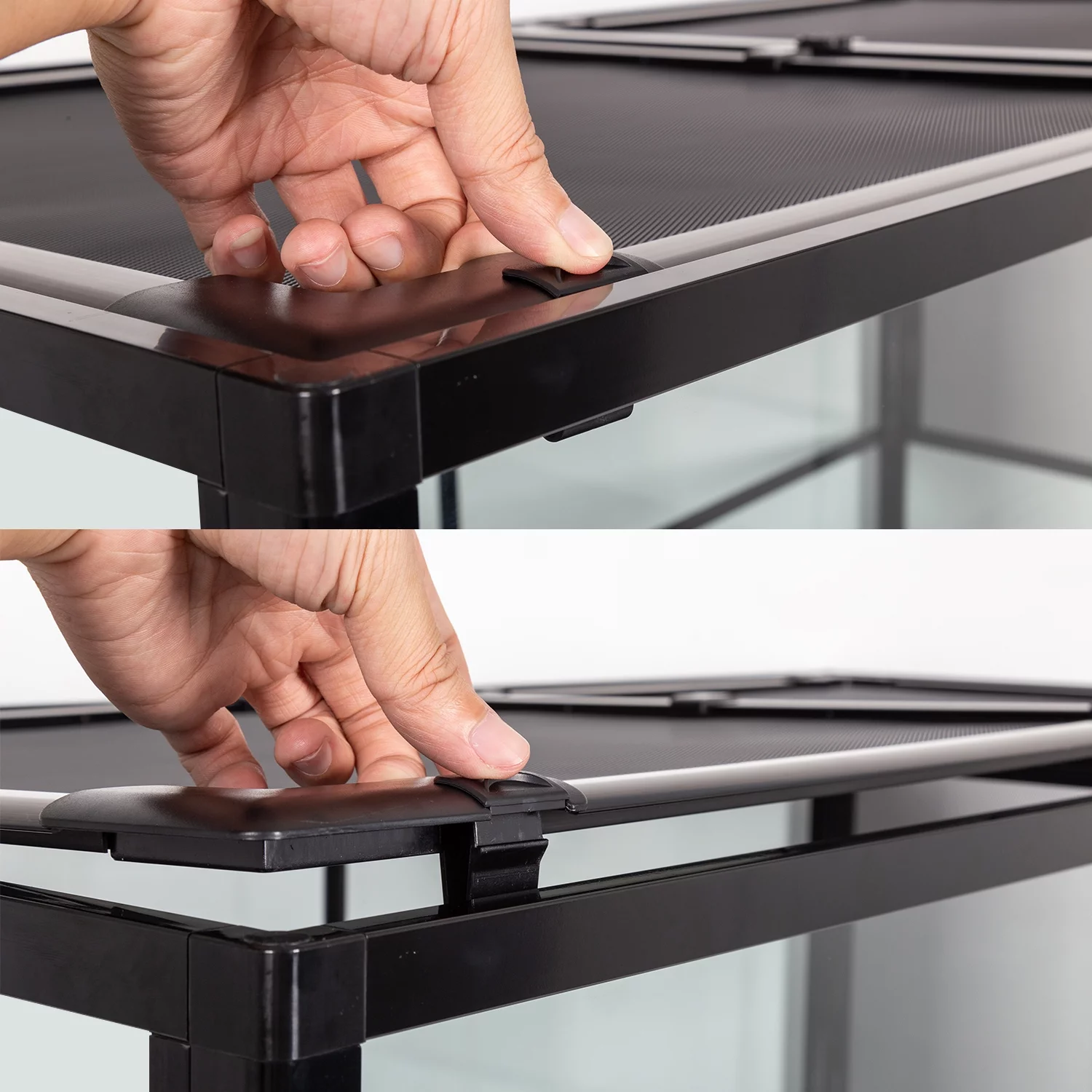 GUZZLO Full Glass 58 Gallon Reptile Tank, Front Opening Reptile Terrarium 30