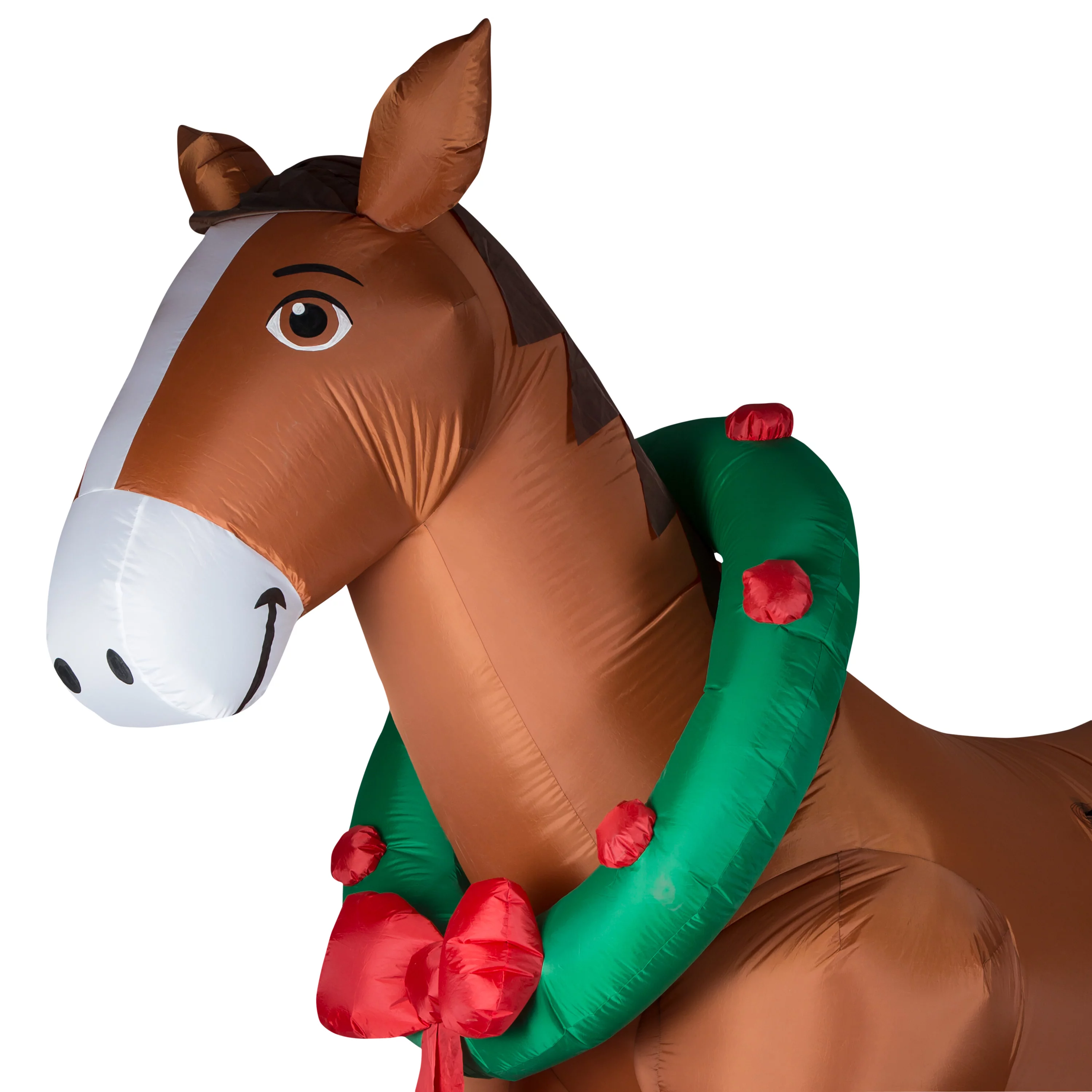 Holiday Time 9` Clydesdale Inflatable by Gemmy Industries