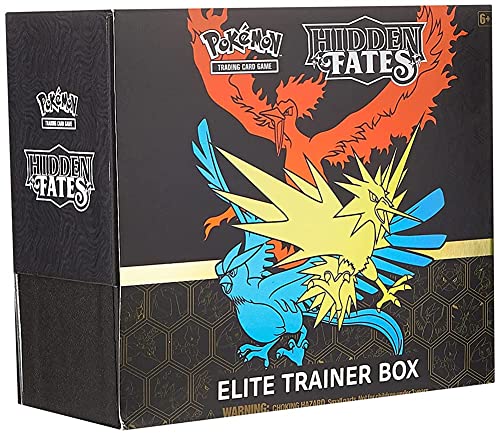 Pokemon TCG: Hidden Fates Elite Trainer Box, Multi