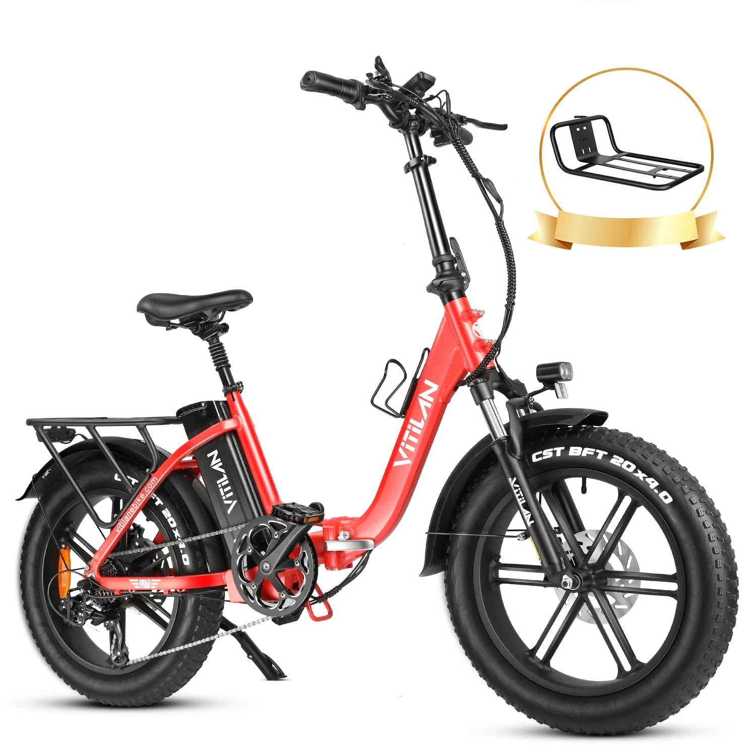 VITILAN U7 2.0 Electric Bike for Adults 750W Motor 20