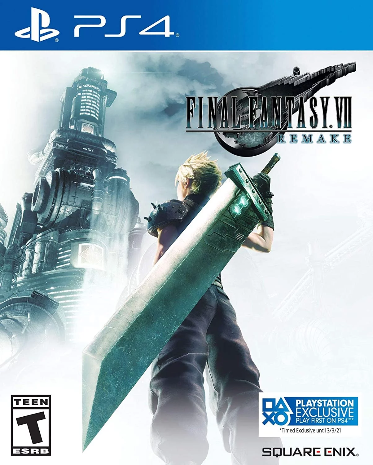 Final Fantasy VII Remake, Square Enix, PlayStation 4, 662248923192