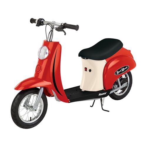 Razor Pocket Mod Miniature Euro 24V Electric Kids Ride On Retro Scooter