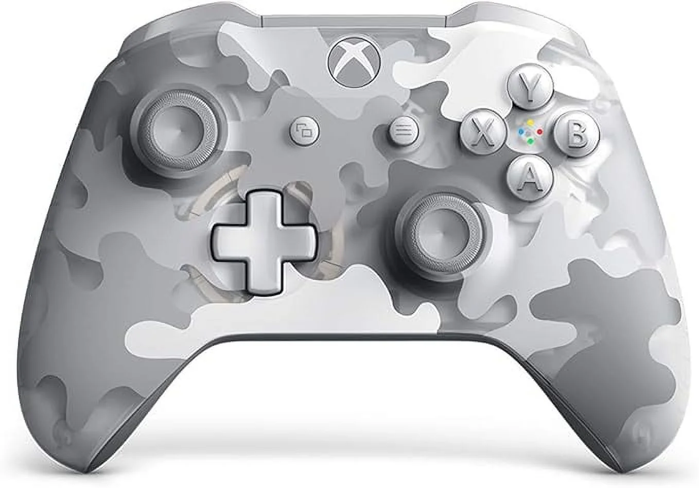 Microsoft Xbox One Wireless Controller-Arctic Camo Special Edition-Gamepad-Wireless-Bluetooth for PC, Xbox One, Xbox One S, Xbox One X, Android, iOS, New in Brown Box