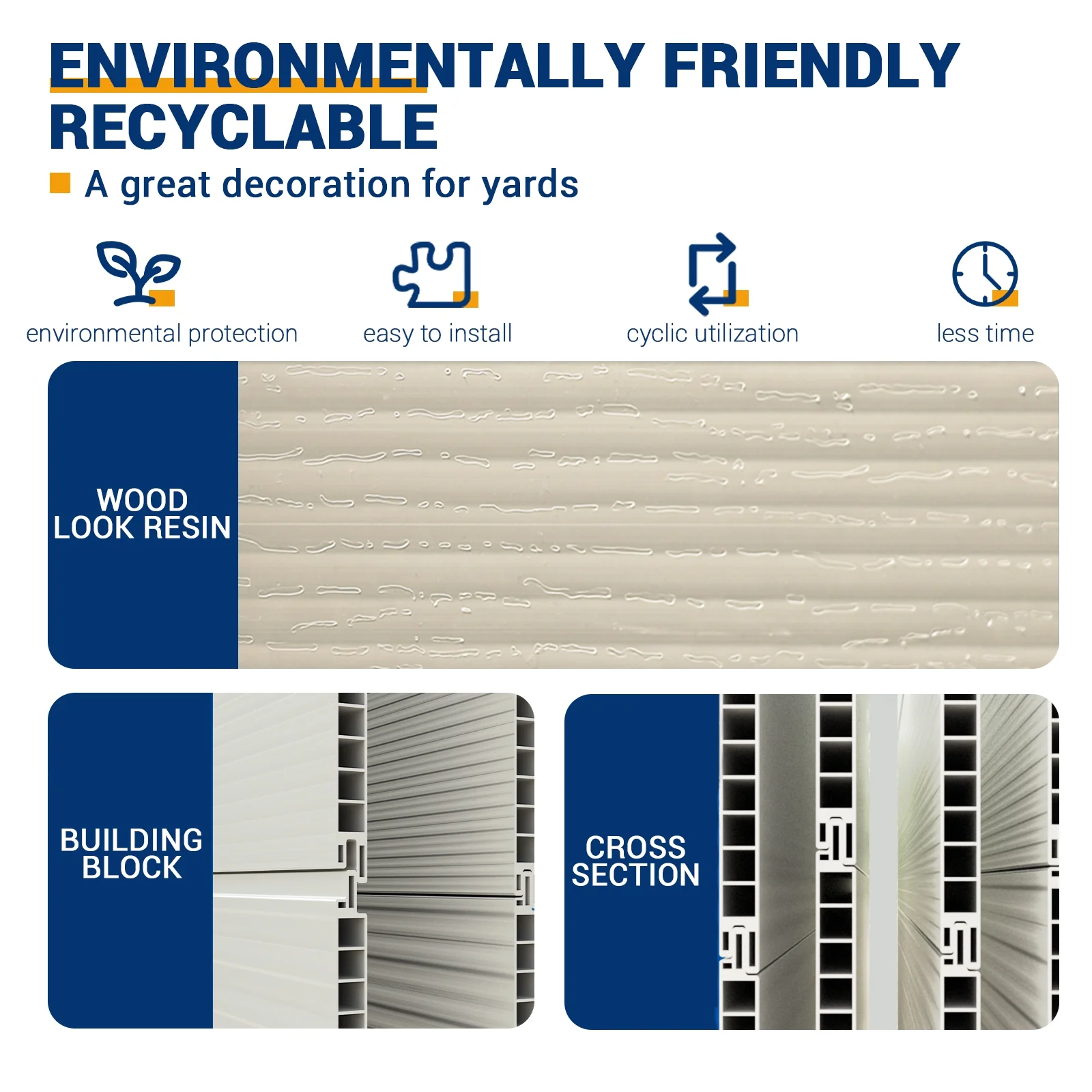 ELPOSUN Outdoor Resin Storage Shed 5x3 FT,  Plastic Outside Sheds & Outdoor Storage with Lockable Door for Backyard