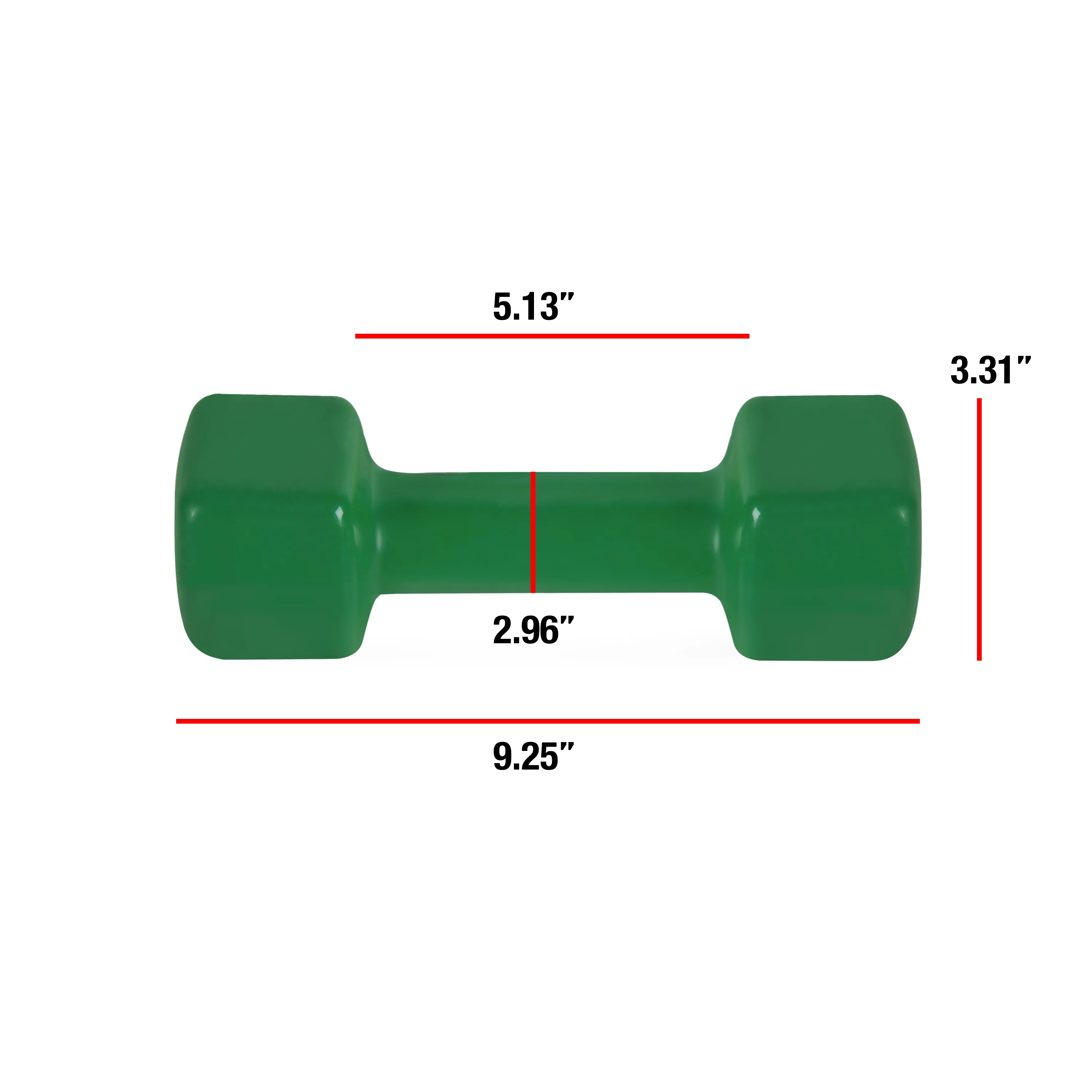 CAP Barbell Vinyl Coated Dumbbells, 9 Pound Pair