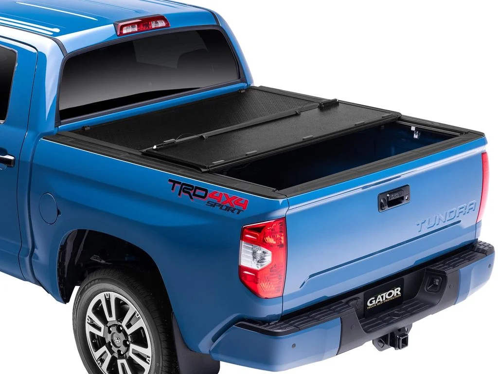 Gator by RealTruck EFX Hard Tri-Fold Truck Bed Tonneau Cover | GC44015 | Compatible with 2016 - 2023 Toyota Tacoma will not work w/ Trail Edition models 6' 2