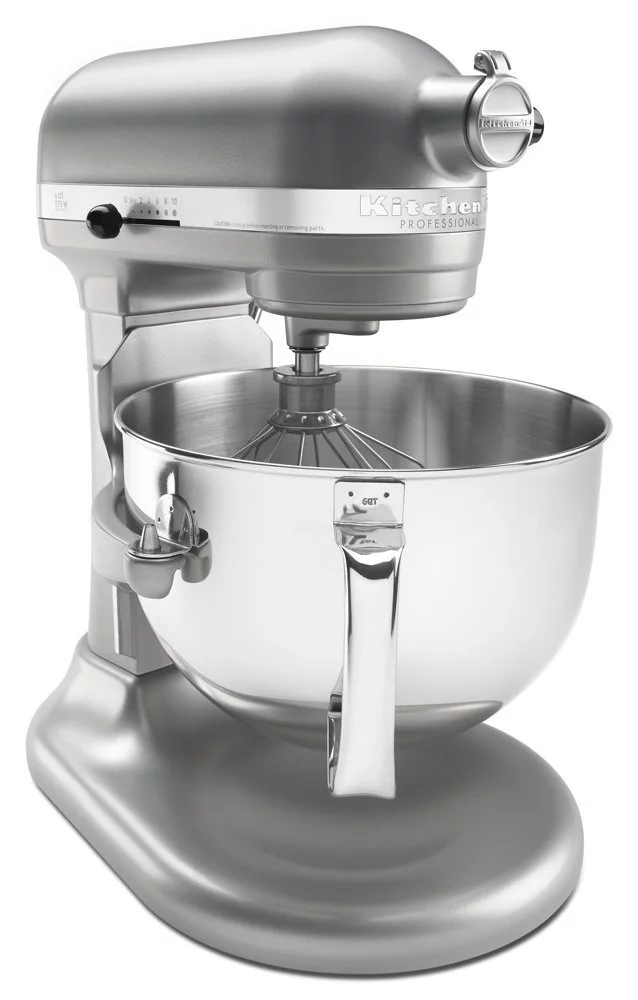 Kitchenaid Stand Mixer - 6 qt - Pro 600 - Nickel Pearl