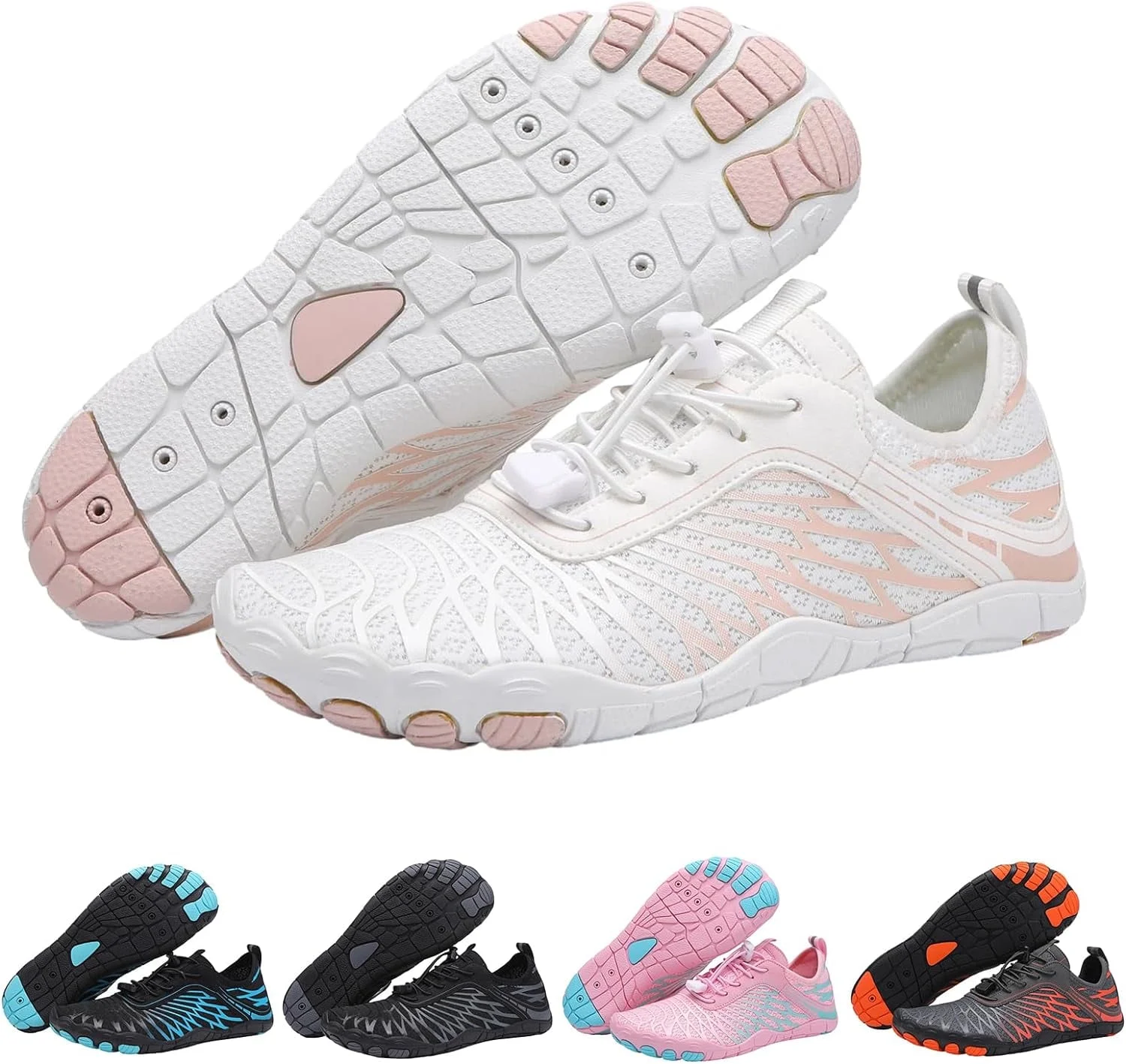 Womens Hike Footwear Barefoot Lorax Pro Barefoot Shoes Quick-Dry Non-Slip Water Shoes for Women Men Sport Athletic Running Sneakers Walking Shoes for Pool Beach Surf Water Park Yoga
