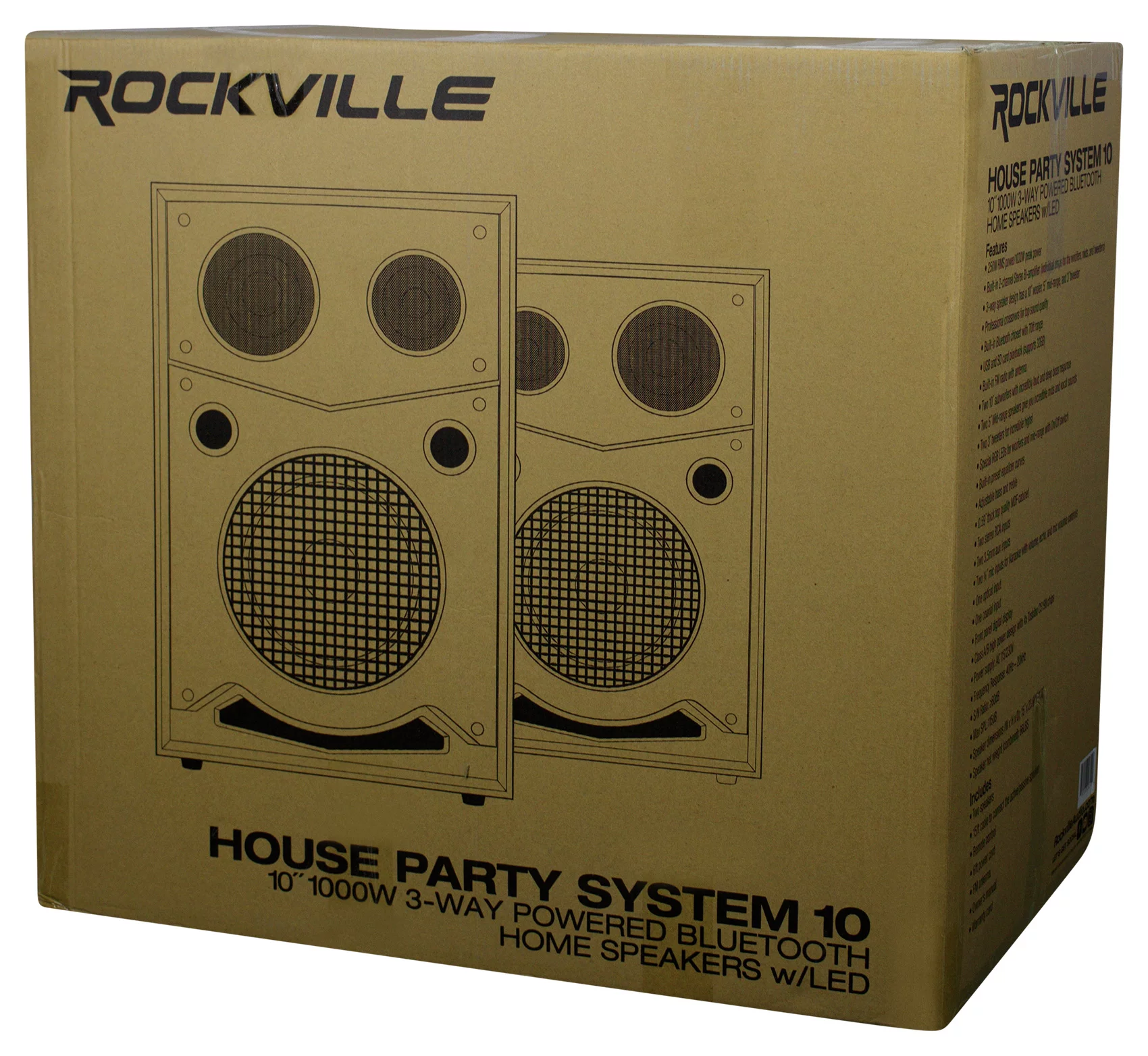 Rockville HOUSE PARTY SYSTEM 10