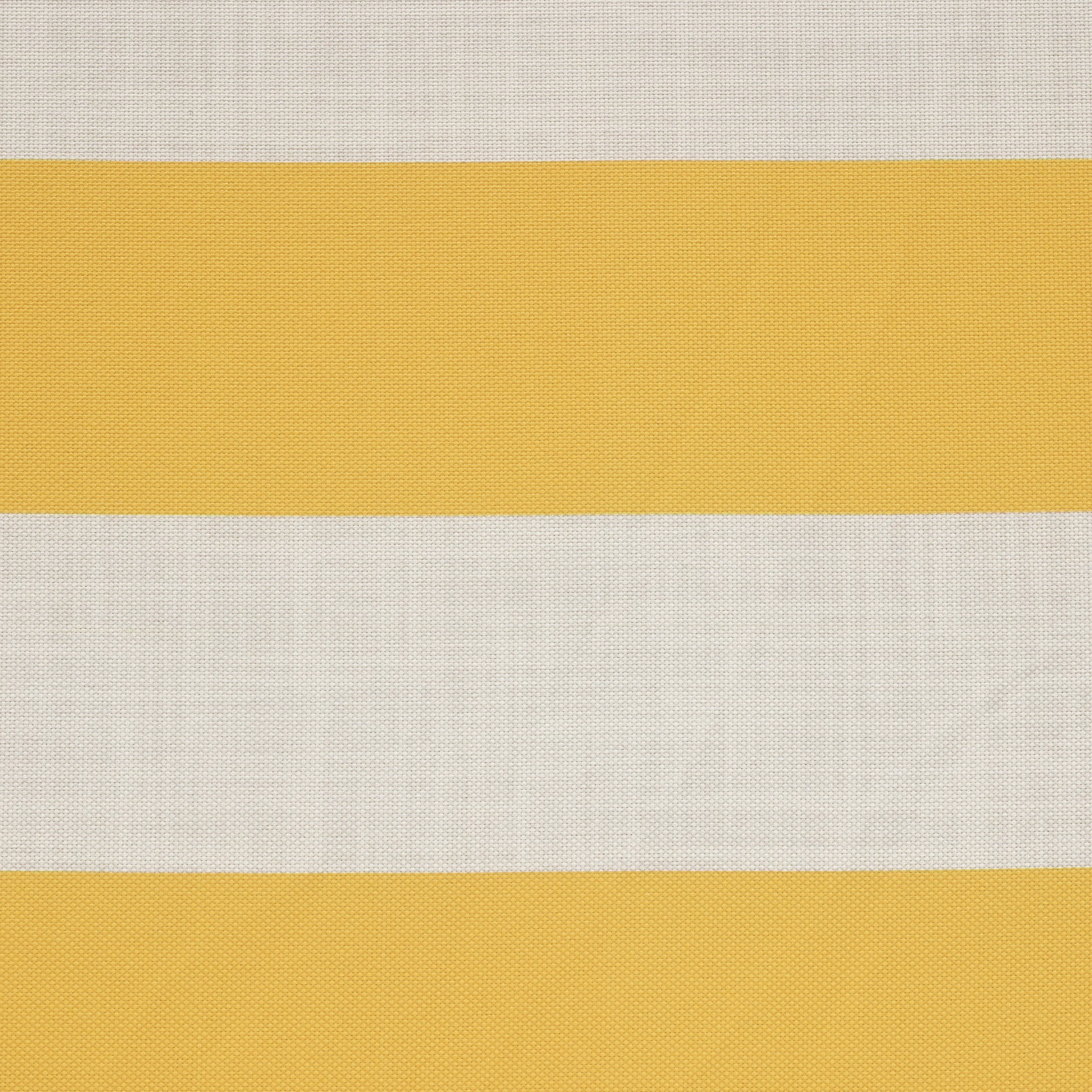 Outdoor Decor Cabana Stripe Lounger Cushion 22 x 73 in Yellow