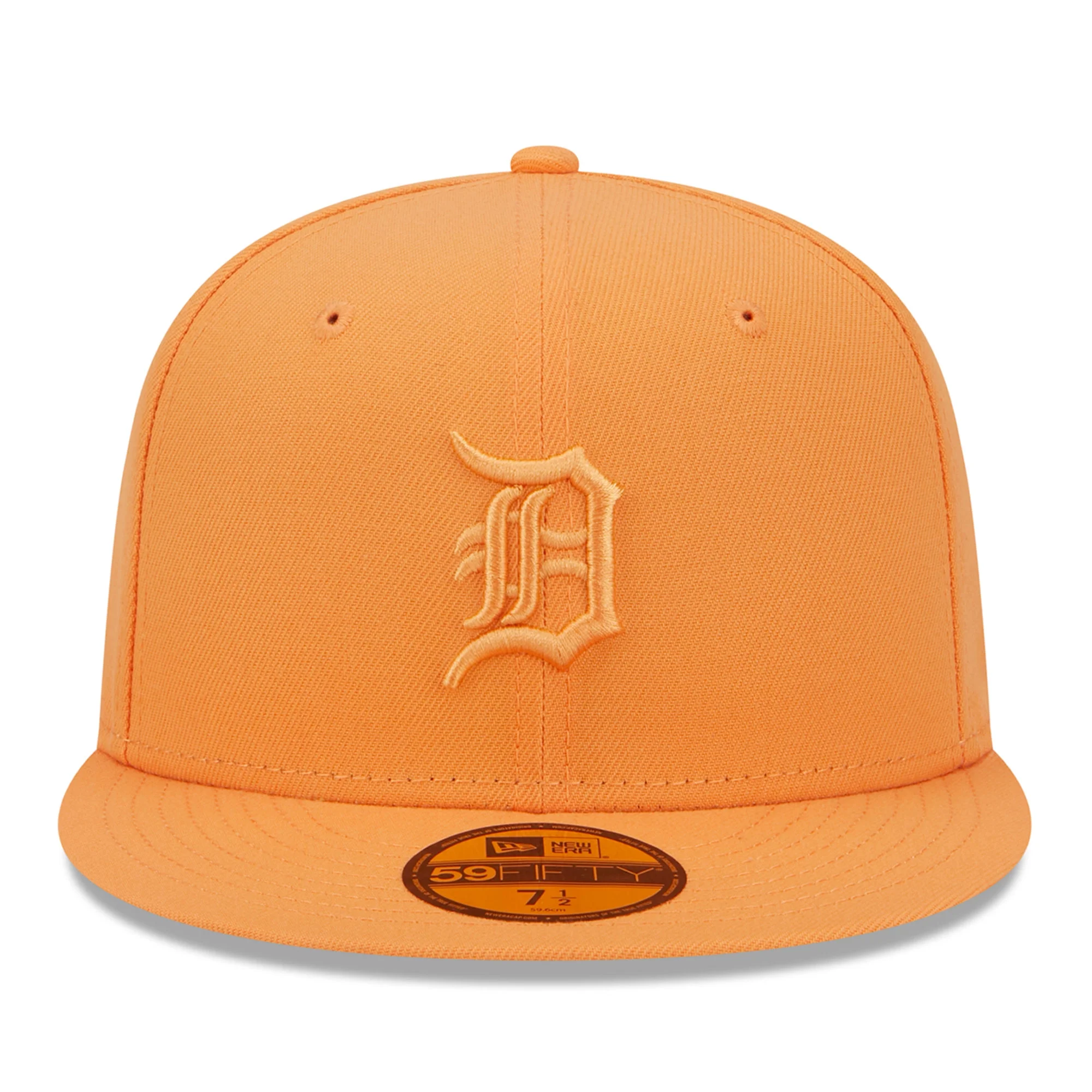 Men's New Era Orange Detroit Tigers Spring Color 59FIFTY Fitted Hat