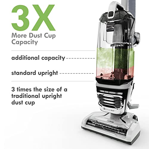 Kenmore DU1040 Bagless Upright Vacuum Lightweight Cleaner with 4 Height Adjustment, Pet HandiMate 2 Cleaning Tools for Carpet, Hard Floor and Dog Hair, Blue