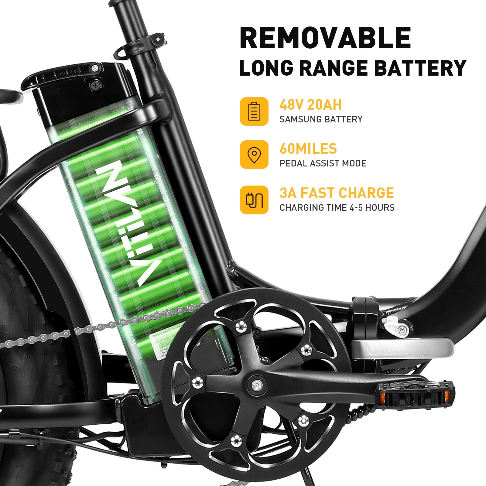 VITILAN U7 2.0 Electric Bike for Adults 750W Motor 20