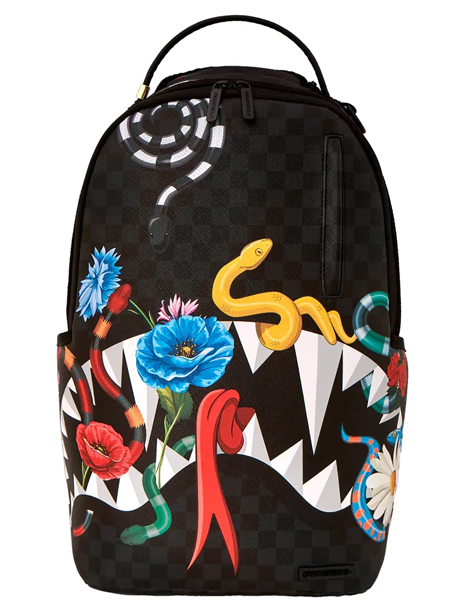 Sprayground Snakes On a Bag Backpack, Black