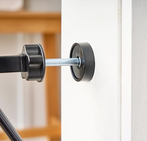 Regalo Easy Step 38.5-Inch Wide Walk Thru Baby Gate, Includes 6-Inch Extension Kit, Pressure Mount Kit, Wall Cups