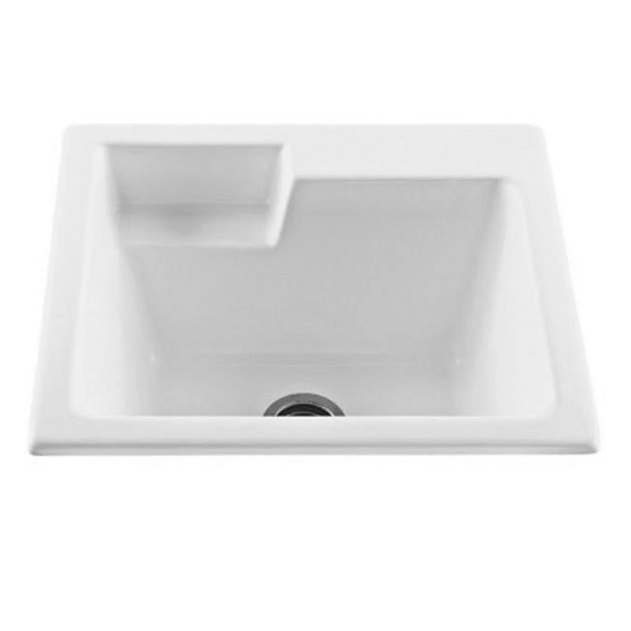 Versatile Laundry Sink, White